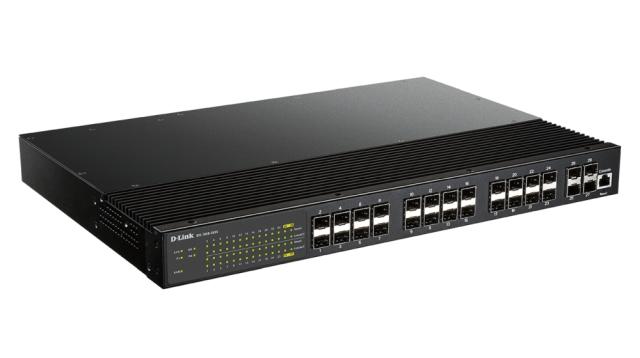 Комутатор D-Link 24 Ports SFP Plus 4 Port 10G SFP+ with Single AC input