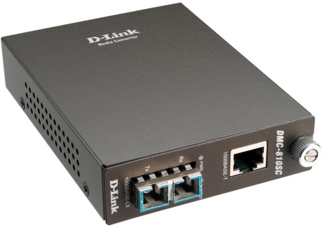 Медиа конвертор D-Link 1000BaseT to 1000BaseLX Singlemode Media Converter with SC Fiber Connector