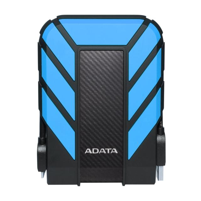 Твърд диск Adata 2TB , H710P , USB 3.2 Gen 1, 2.5" Durable - External Hard Drive Blue