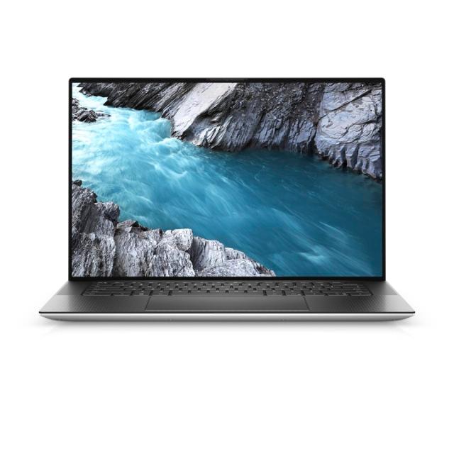 Лаптоп Dell XPS 9510, Intel Core i7-11800H (24MB Cache, up to 4.6 GHz ), 15.6" FHD+ (1920x1200) AG 500-Nit, HD Cam, 16GB, 8GBx2, DDR4, 3200MHz, 1TB M.2 PCIe NVMe SSD, GeForce RTX 3050 Ti 4GB GDDR6 , Wi-Fi 6 , BT 5.1, FPR, Win 11 pro, Silver, 3YR Prem