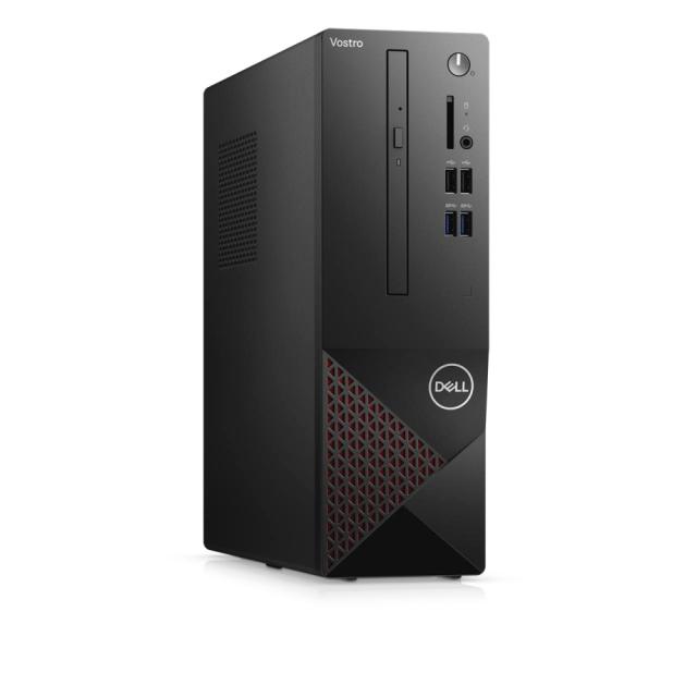 Настолен компютър Dell Vostro 3681 SFF, Intel Core i5-10400 (12M Cache, up to 4.3 GHz), 8GB (1x8GB) 2666MHz DDR4, 256GB SSD PCIe M.2, DVD+/-RW, Intel UHD 630, 802.11n, BT 4.2, Keyboard&Mouse, Ubuntu, 3Y NBD