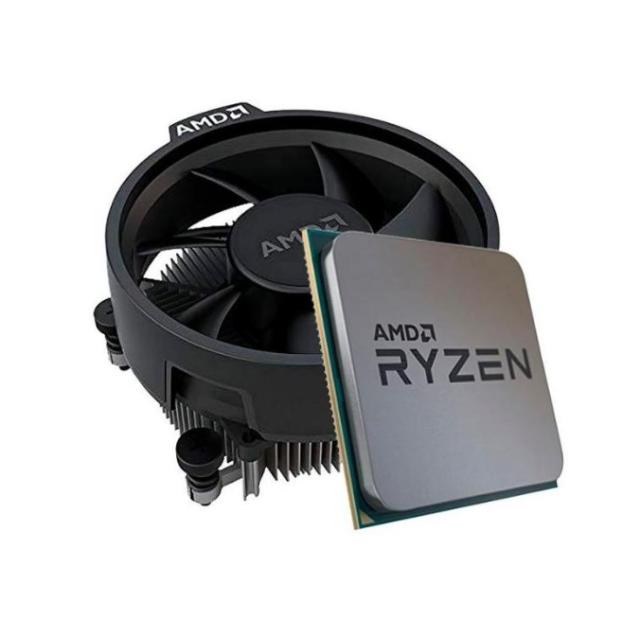 Процесор AMD Ryzen 5 4500 (6-ядрен) 3.6/4.1GHz, 8MB Cache, AM4, MPK, с охлаждане
