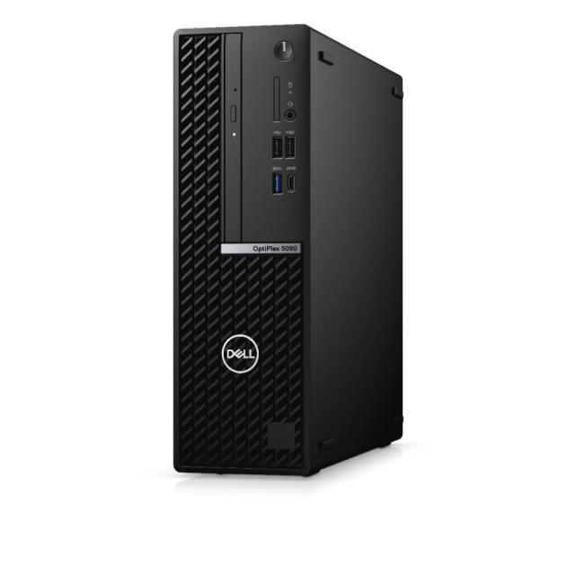 Настолен компютър Dell OptiPlex 5090 SFF, Intel Core i7-11700 (16M Cache, up to 4.9 GHz), 16GB (1x16GB) DDR4, 512GB SSD PCIe M.2, NVIDIA GeForce GT 730 2GB, Wi-Fi 6, Keyboard&Mouse, Win 11 Pro, 3Y Pro Support