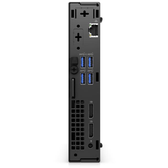 Настолен компютър Dell OptiPlex 5000 MFF, Intel Core i5-12500T (6 Cores/18MB/2.0GHz to 4.4GHz), 8GB DDR4, 256GB SSD PCIe M.2, Integrated Graphics, Wi-Fi 6E, BT 5.2, Keyboard&Mouse, Ubuntu, 3Y ProSupport