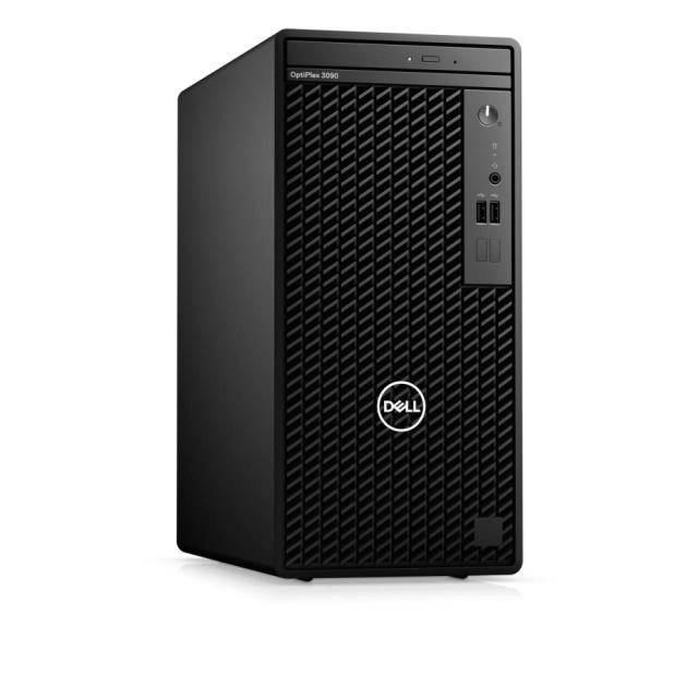 Настолен компютър Dell OptiPlex 3090 MT, Intel Core i5-10505 (12M Cache, up to 4.60 GHz), 8GB (1x8GB) DDR4, M.2 512GB PCIe NVMe SSD, Intel Integrated Graphics, DVD+/-RW, Wi-Fi 6 AX201 + BT, Keyboard&Mouse, Ubuntu, 3Y Basic Onsite