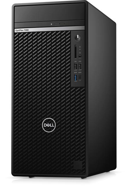 Настолен компютър Dell OptiPlex 7090 MT, Intel Core i7-11700 (16M Cache, up to 4.9 GHz), 16GB (1x16GB) DDR4, 512GB SSD PCIe M.2, Intel Integrated Graphics, WIFI, Mouse&Keyboard, Win 11 Pro, 3Y Pro Support