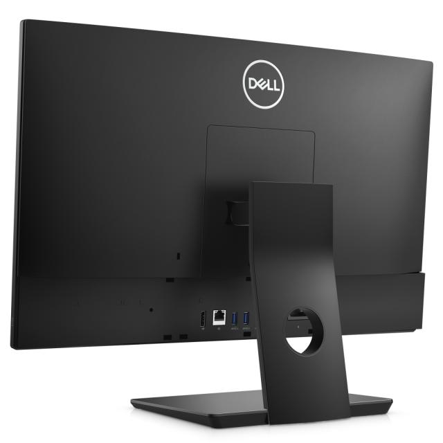 Настолен компютър - всичко в едно Dell OptiPlex 5400 AIO, Intel Core i7-12700 (12 Cores/25MB/2.1GHz to 4.9GHz), 23.8" FHD (1920x1080) WVA AG, 1x16GB DDR4, 256GB SSD PCIe M.2, Intel Graphics, Adj Stand, FHD Cam and Mic, WiFi 6E + BT, Wireless Kbd and 