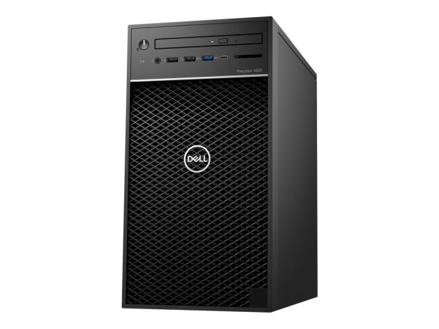 Работна станция Dell Precision 3650 MT, Intel Core i7-11700 (2.5 GHz, 8C,16MB), 16GB DDR4, 512GB M.2 SSD, 2TB SATA, Nvidia Quadro P2000 5GB, Mouse&Keyboard, Windows 10 Pro, 3Yr Basic Onsite