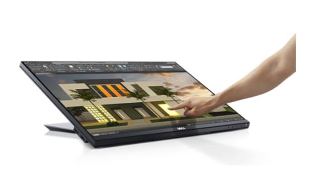Монитор Dell P2418HT 23.8" Wide LED Anti-Glare Touch, IPS Panel, 6ms, 1000:1, 8000000:1 DCR, 250 cd/m2, 1920x1080 FullHD, VGA, HDMI, DP, USB 3.0, line out, Height Adjustable, Tilt, Swivel, Black, 5Y