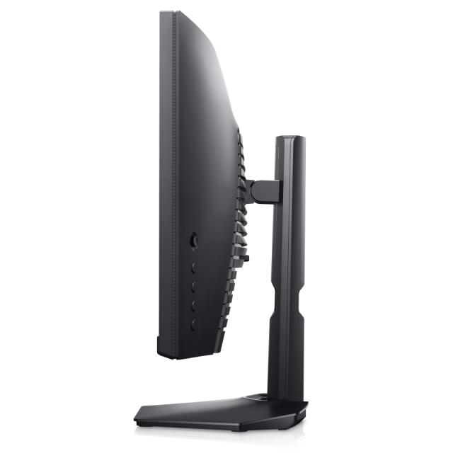 Монитор Dell S2422HG, 23.6" LED Curved Gaming, VA AG, FullHD 1920x1080, FreeSync Premium, 165Hz, 1 ms (MPRT), 4ms, 3000:1, 350 cd/m2, HDMI, DisplayPort, Height Adjustable, Tilt, Black
