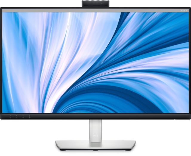 Монитор Dell C2423H, 23.8" Video Conferencing Full HD AG, IPS, 5ms, 1000:1, 250 cd/m2, (1920x1080), 99% sRGB, Pop-up webcam, 5W speakers, HDMI, DP, USB 3.2, Microphone, Height, Swivel, Tilt, Pivot, Black