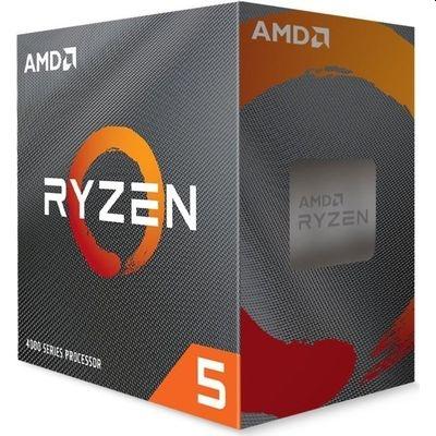 Процесор AMD Ryzen 5 4500 6C (3.6/4.1GHz, 11MB Cache, 65W, AM4), Box, с охлаждане