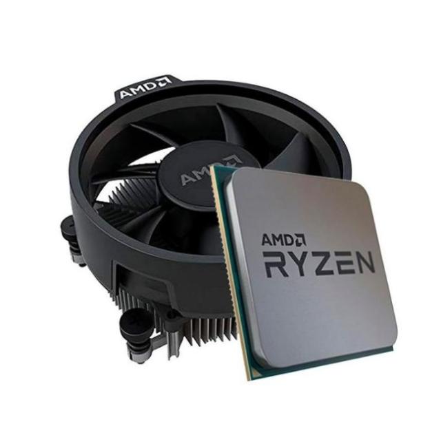 Процесор AMD Ryzen 3 4100 4C (3.8 / 4.0GHz, 4MB Cache, 65W, AM4), MPK, с охлаждане