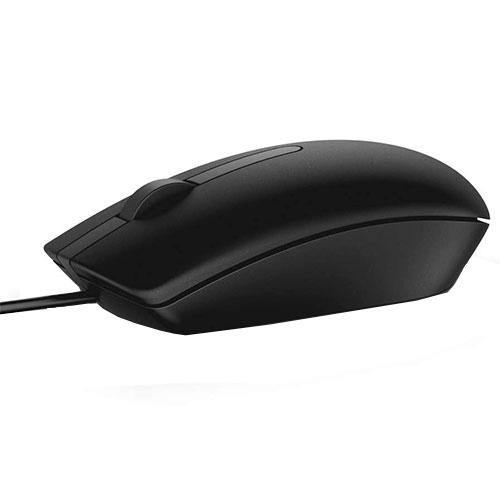 Мишка Dell MS116, оптична (1000dpi), Retail, USB, черна