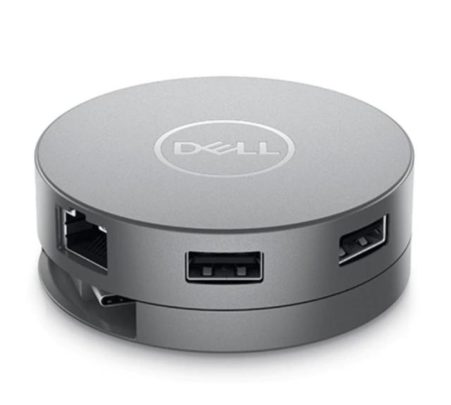 Докинг станция Dell DA310 USB-C Mobile , от USB Type-C към 1x USB C, 2x USB A, 1x HDMI, 1x VGA, 1x RJ45, Сива
