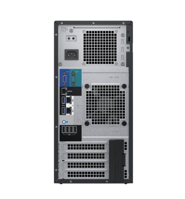 Сървър Dell EMC PowerEdge T140, Intel Xeon E-2224 (3.4GHz, 8M, 4C), 8GB UDIMM 3200MT/s ECC, 2 x 1TB SATA 6Gbps, PERC H330, iDrac9 Basic, On-Board LOM, DVD+/-RW, Chassis 4 x 3.5" cabled, 3Y BNBD