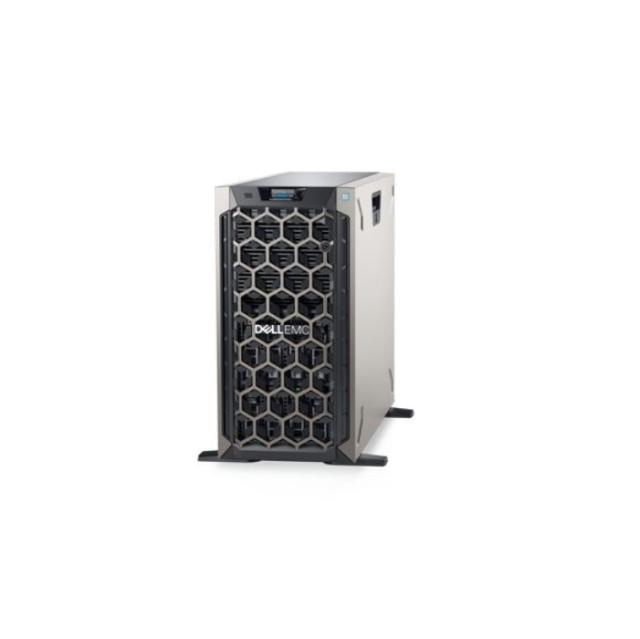 Сървър Dell EMC PowerEdge T340/Chassis 8 x 3.5 HotPlug/Intel Xeon E-2224/16GB/1x1TB/PERC H330/Casters/Bezel/DVD RW/iDRAC9 Basic/495W PSU/3Y Basic Onsite