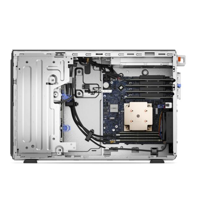 Сървър Dell PowerEdge T350, Chassis 8 x 3.5 HotPlug, Xeon E-2314, 16GB, 1x2TB, Bezel, Broadcom 5720 Dual Port, PERC H345 Controller, Adapter, Full Height, iDRAC9 Basic 15G, 450W, 3Y Basic Onsite