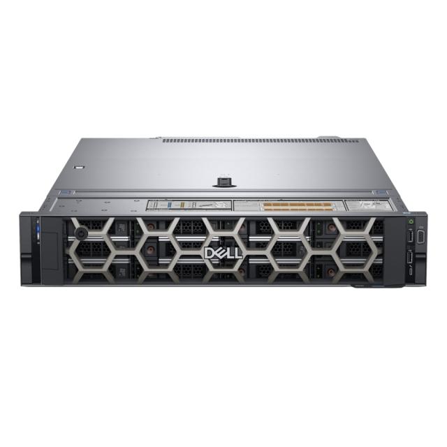 Сървър Dell PowerEdge R540, Intel Xeon Silver 4210R (2.4G, 10C, 13.75M), 16GB 3200 RDIMM, 480GB SSD, PERC H730P, iDRAC9 Enterprise, Redundant PS (1+1) 495W, Chassis 12 x 3.5" Hot Plug, 3Y Basic NBD