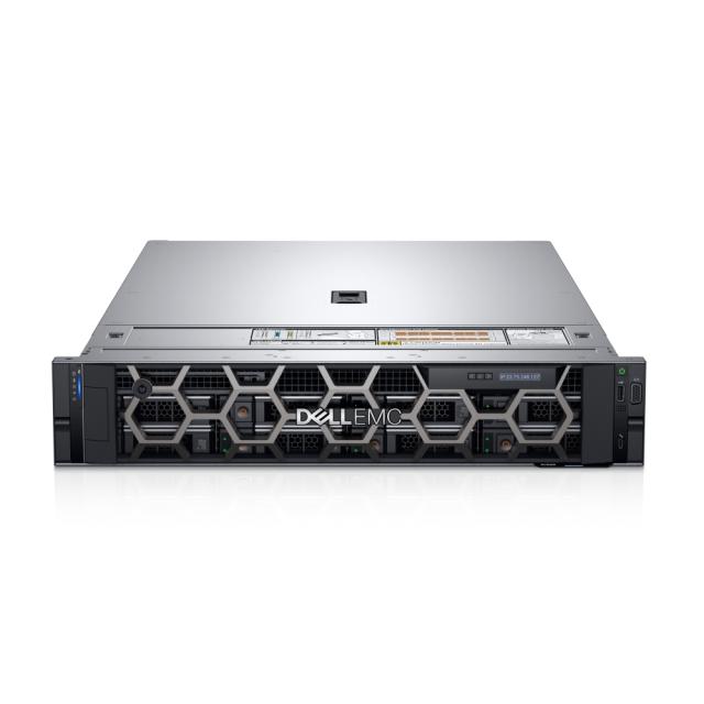 Сървър Dell PowerEdge R7525, 8x 3.5" SAS, SATA w/o XGMI, 2x AMD EPYC 7313 16C/32T 128MB Up to 3.7GHz, 64GB (4x16GB) 3200MT/s RDIMM, 2x480GB SSD SATA, Riser Config 4, Half Length, 6x8, 2x16, Rails, No NIC, PERC H745, iDRAC9 Enterprise 15G, Dual 800W, 