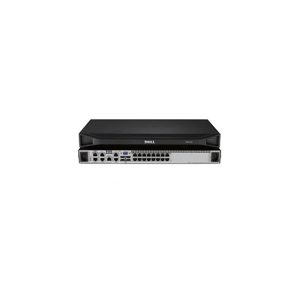 KVM превключвател Dell DMPU2016-G01 16-port remote KVM switch with 2 remote users 1 local user dual power supply, DMPU2016