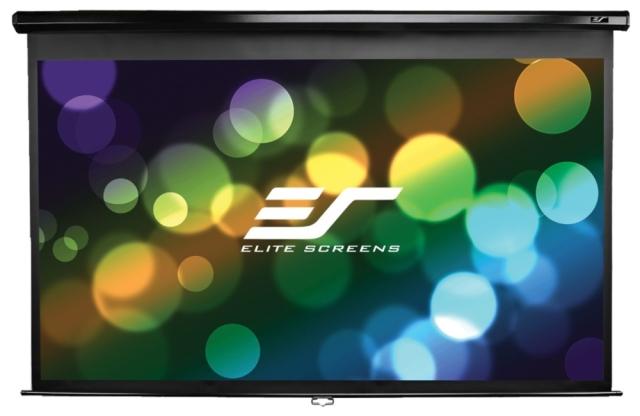 Екран Elite Screen M106UWH Manual, 106" (16:9), 234.7 x 132.1 cm, Black