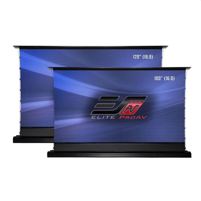 Екран Elite Screen FTE120H2-CLR, 120" (16:9),UST Floor Stand Pull Up CLR StarBright, 265.7 x 149.6 cm, Black