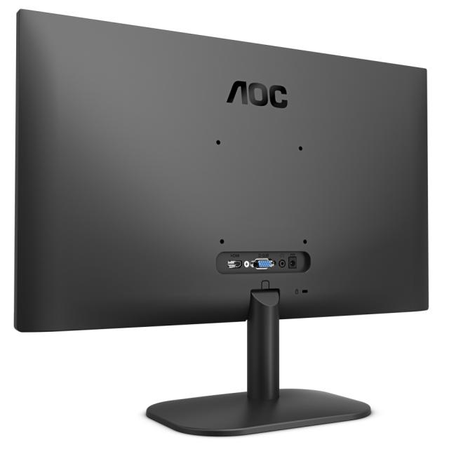 Монитор AOC 27B2DM 27" WLED VA 1920x1080@75Hz, 4ms GTG, 250cd/m2, 4000:1, 20M:1 DCR, Low Blue Light, Tilt, D-SUB, HDMI, DVI, Black