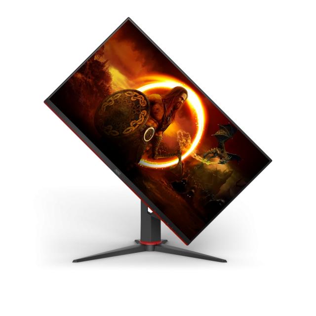 Монитор AOC Q27G2S/EU, 27" IPS WLED, 2560x1440@165HZ, 4ms GTG, 1ms MPRT, 350cd m/2, 1000:1, DCR 80M:1, G-Sync, FlickerFree, Low Blue Light, Tilt, Height Adjust, Pivot, Swivel, 2xHDMI, DP