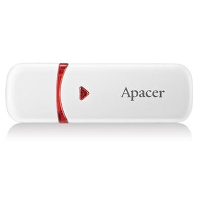 USB памет Apacer 32GB AH333, USB 2.0, Бяла