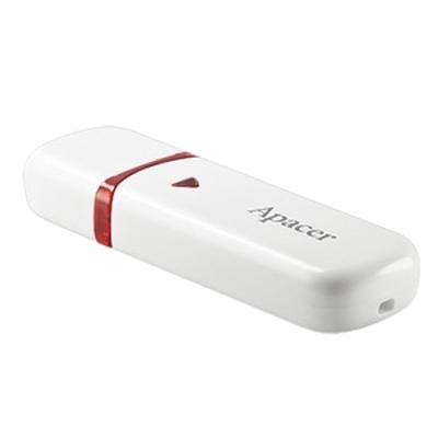 USB памет Apacer 32GB AH333, USB 2.0, Бяла