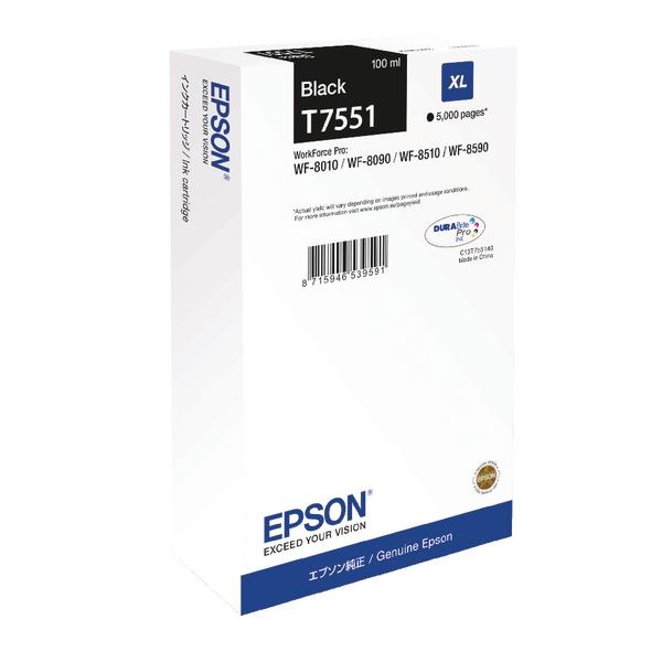 Консуматив Epson WF-8xxx Series Ink Cartridge XL Black