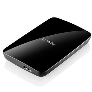 Външен диск Apacer AC233, 2TB 2.5” SATA HDD USB 3.2 Portable Hard Drive, AP2TBAC233B-1