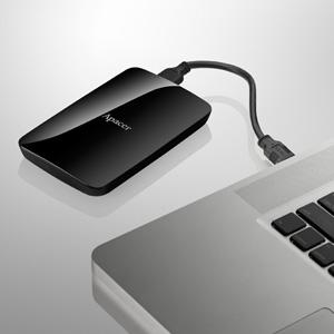 Твърд диск Apacer AC233, 4TB 2.5" SATA HDD USB 3.2 Portable Hard Drive