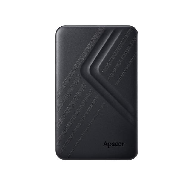 Външен диск Apacer AC236, 4TB 2.5" SATA HDD USB 3.2 Portable Hard Drive, AP4TBAC236B-1