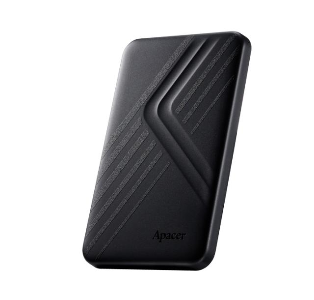 Външен диск Apacer AC236, 5TB 2.5" SATA HDD USB 3.2 Portable Hard Drive, AP5TBAC236B-1
