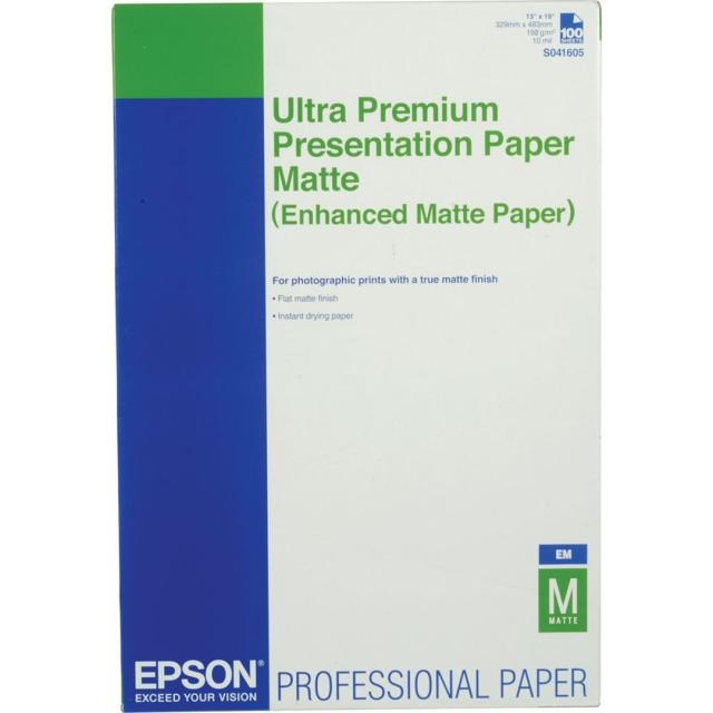 Хартия Epson Enhanced Matte Paper, DIN A3+, 189g/m2, 100 Blatt