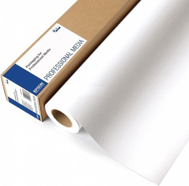 Хартия Epson Enhanced Adhesive Synthetic Paper Roll, 44" x 30.5 m, 135g/m2