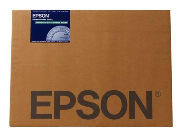 Хартия Epson Enhanced Matte Posterboard, 24" x 30", 1130g/m2, 10 Sheets