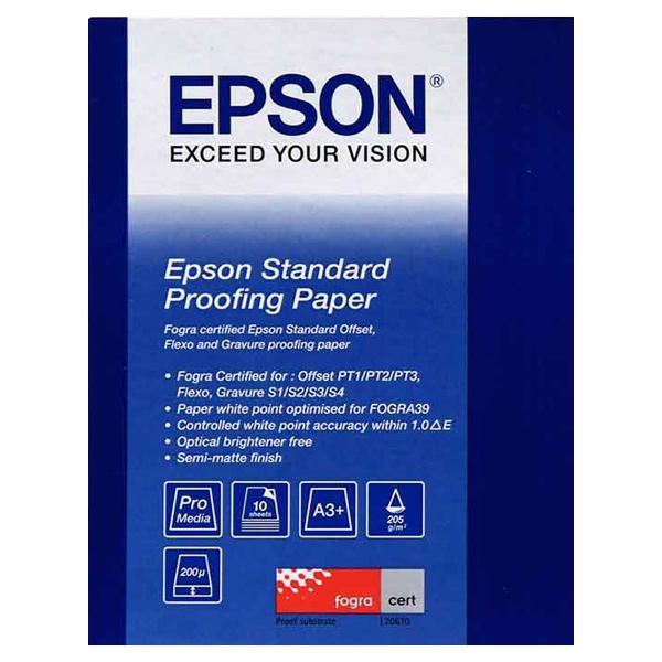 Хартия Epson Standard Proofing Paper, DIN A2, 205g/m2, 50 Sheets