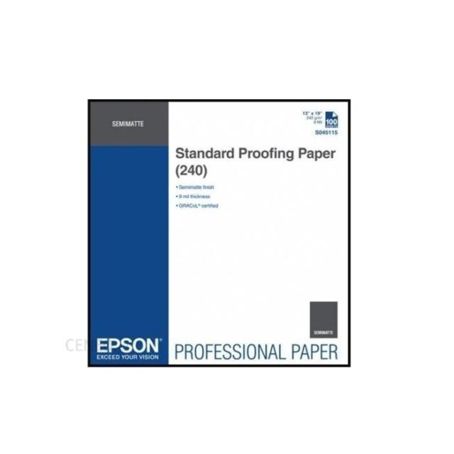 Хартия Epson Standard Proofing Paper, DIN A3+, 100 Sheets