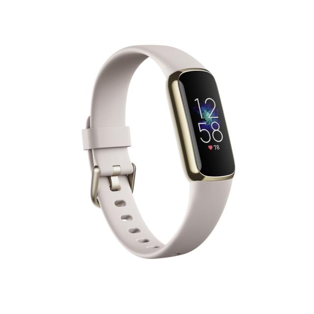 Фитнес гривна Fitbit Luxe, Soft Gold White