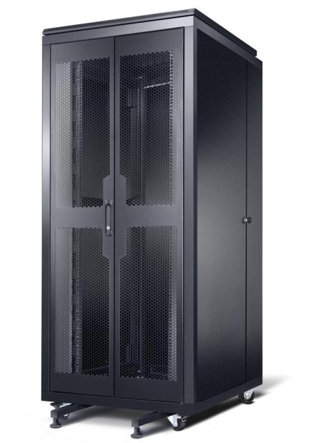Комуникационен шкаф Formrack 19" Server rack 36U 800/1000mm, perforated front and back door, openable locking sides, height: 1653 mm, loading capacity: 1000kg (does not include castor/feet group)