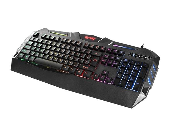 Комплект Fury Gaming combo set 4in1, Thunderstreak 2.0 keyboard + Mouse + Headphones + Mousepad, US layout
