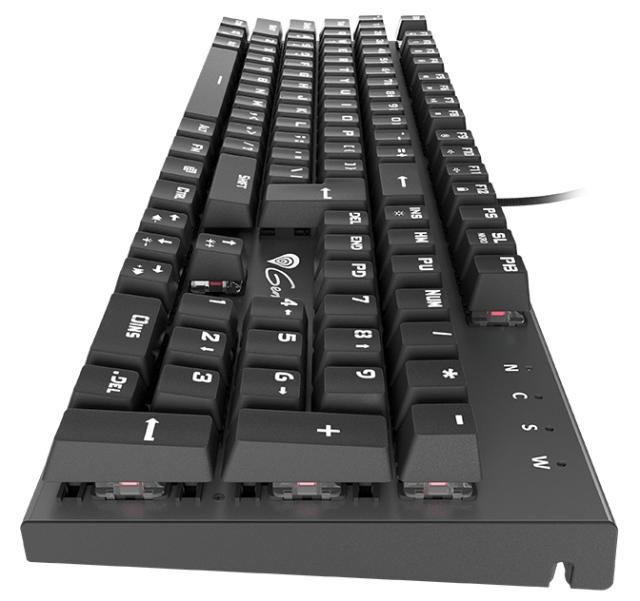 Клавиатура Genesis Mechanical Gaming Keyboard Thor 300 Green Backlight Outemu Blue Switch Us Layout