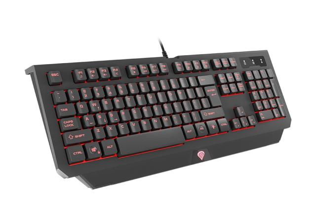 Комплект Genesis Gaming Combo Set 4In1 Cobalt 300 Keyboard + Mouse + Headphones + Mousepad, Yu Layout