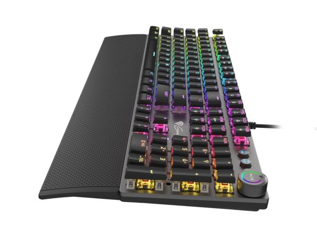 Клавиатура Genesis Mechanical Gaming Keyboard Thor 400 RGB Backlight Red Switch US Layout Software