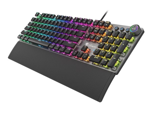 Клавиатура Genesis Mechanical Gaming Keyboard Thor 400 RGB Backlight Red Switch US Layout Software