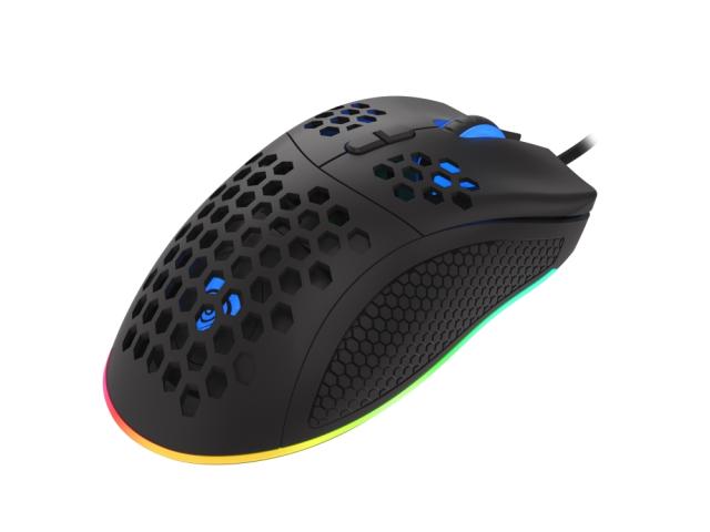 Мишка Genesis Light Weight Gaming Mouse Krypton 550 8000 DPI RGB Software Black