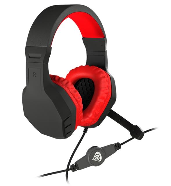 Слушалки Genesis Gaming Headset Argon 200 Red Stereo